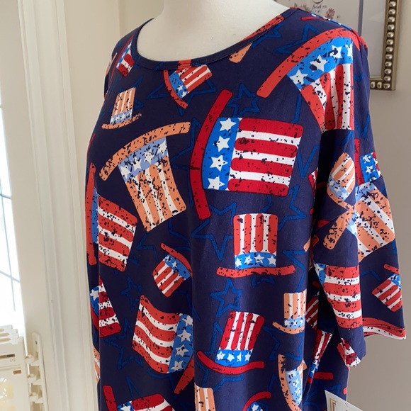 • Lularoe Irma Top • - Picture 4 of 6